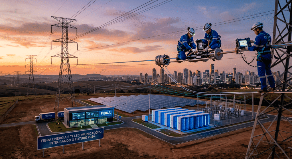 A Convergência entre Energia e Telecomunicações: O Pilares da Infraestrutura em 2026