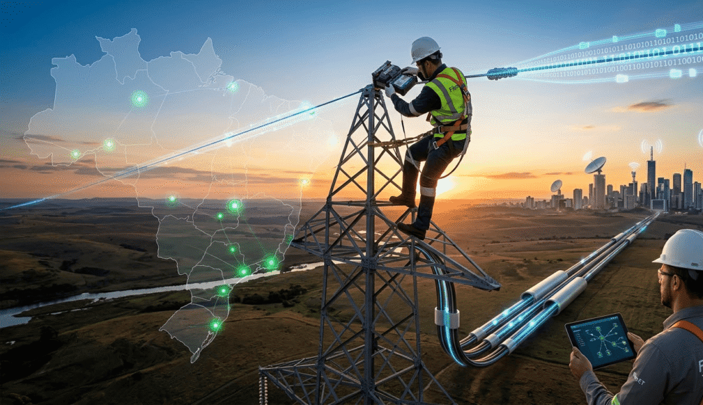 O Futuro da Conectividade Corporativa: A Importância de Modernizar sua Infraestrutura de Fibra Óptica e Energia